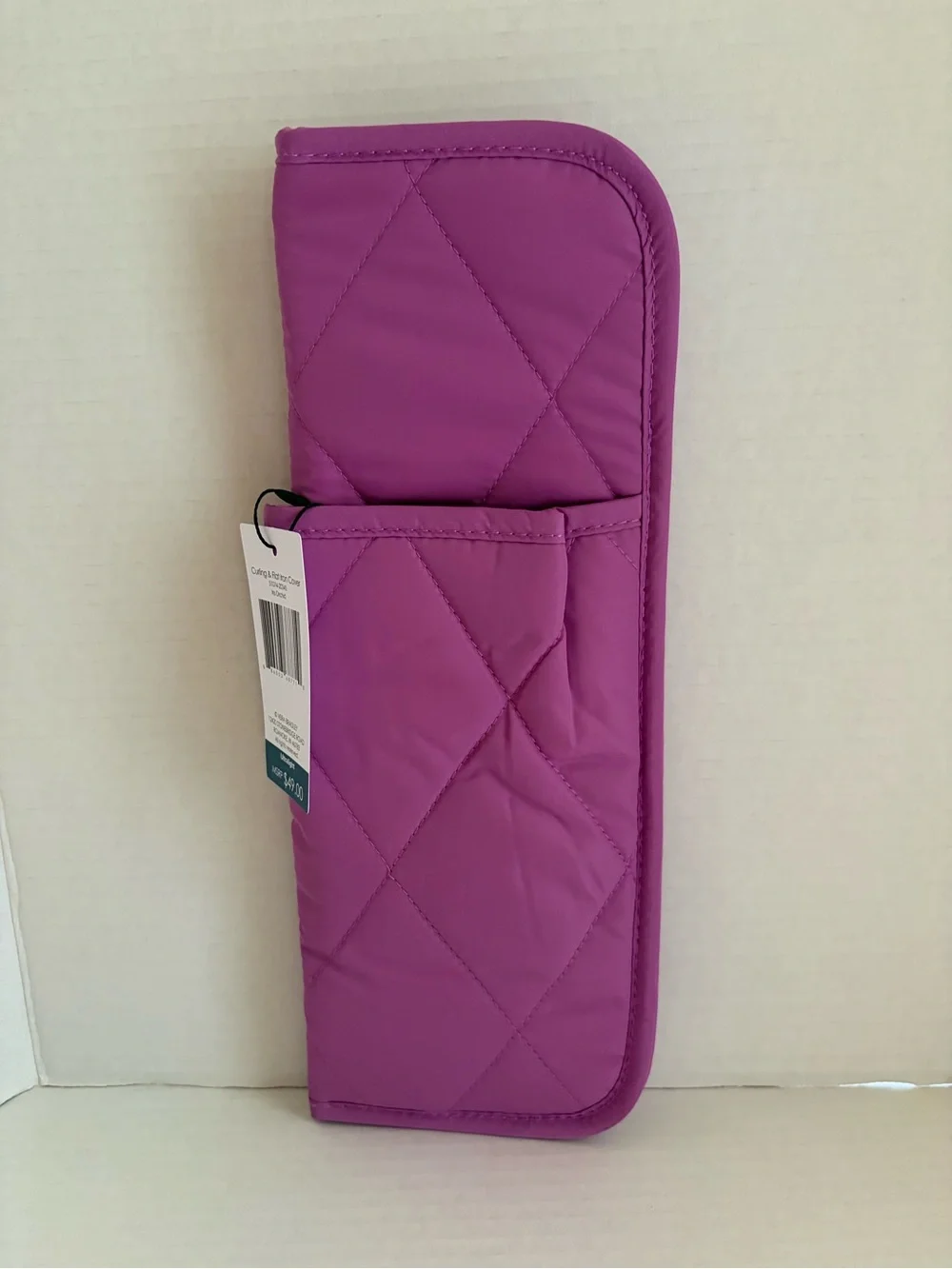 Vera Bradley Quilted Curling & Fat Iron Cover Iris Orchid